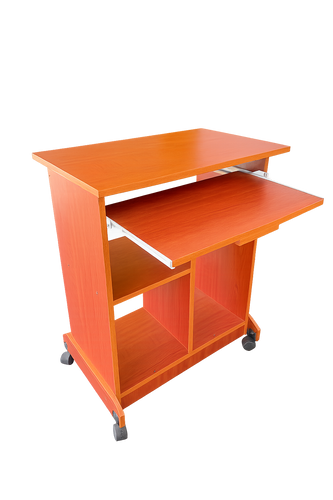 Computer Table Small – 24×16×30 Compact Desk with Keyboard Tray | Methuco