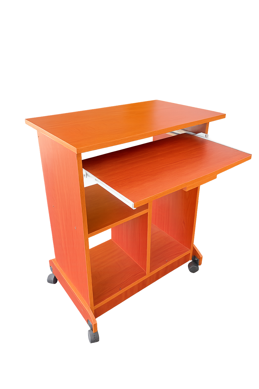 Computer Table Small – 24×16×30 Compact Desk with Keyboard Tray | Methuco