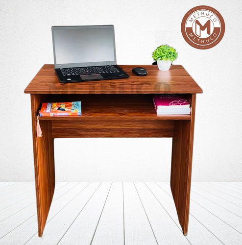 Laptop Table – 30”x18”x30” Compact with Open Shelf