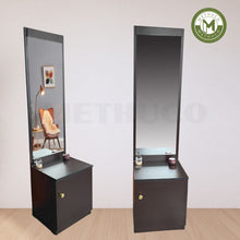 Load image into Gallery viewer, Compact Dressing Table with 66” Mirror &amp; Storage Cabinet