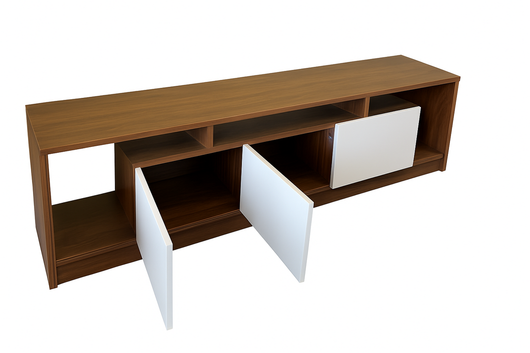 TV Stand 71x15x19 2 DOOR