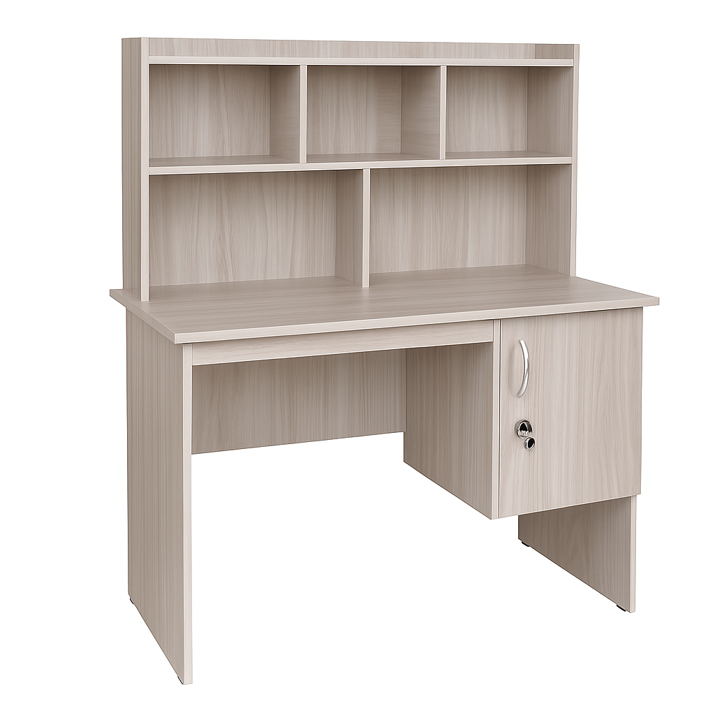 Large Study Table with One Door