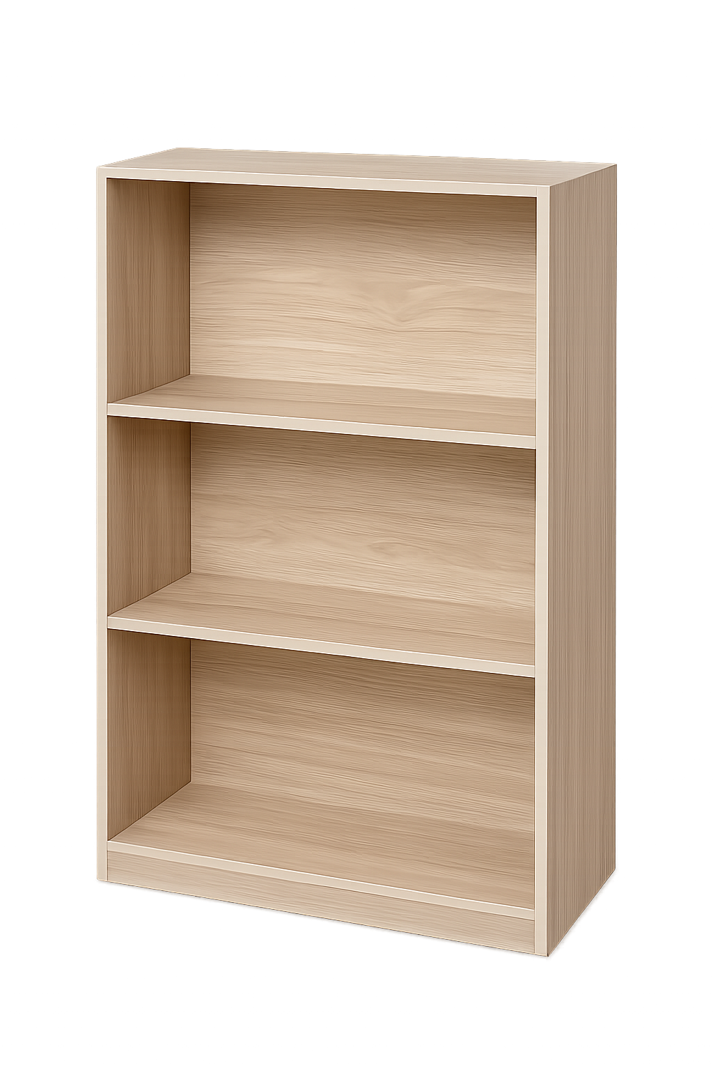 Book Rack 48×32×12 – Compact Melamine MDF Bookshelf | Methuco