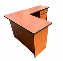 Load image into Gallery viewer, L Shaped Table Melamine